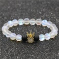 Mondstein Frosted Stone Crown Paar Armbandpicture23