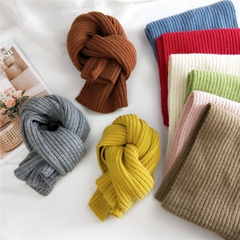 Korean fashion wild long section thickened warm scarf