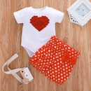 love print shortsleeved shorts suitpicture12