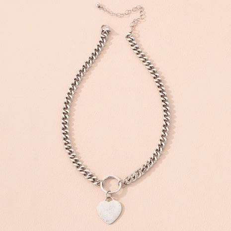 retro heart necklace's discount tags
