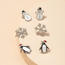 Mode Schneemann Pinguin Schneeflocke Ohrringe Setpicture10