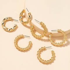 Fashion Metal Basic Earrings Set