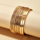 fashion golden smooth bracelet setpicture8