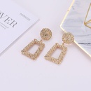 fashion exaggerated frosted hipster geometric earringspicture12