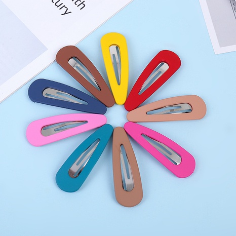 simple retro oval BB clip set's discount tags