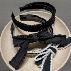 Korea's new retro bow simple headband