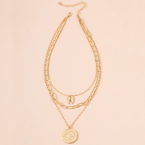 gold coin pendant necklace's discount tags