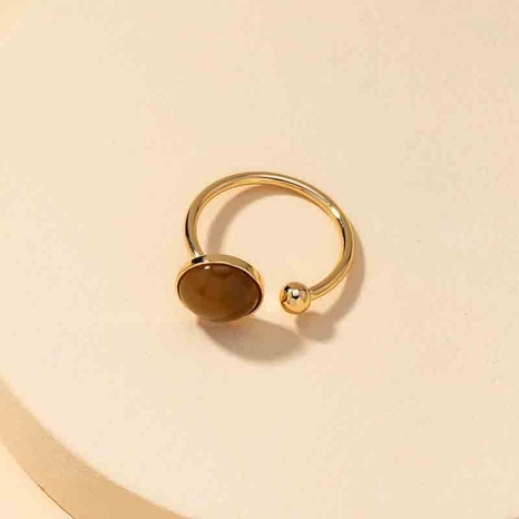 neuer runder offener Ring aus Kunststoffblock's discount tags