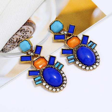 multi-layer alloy diamond earrings's discount tags