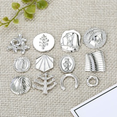 various shape alloy earrings