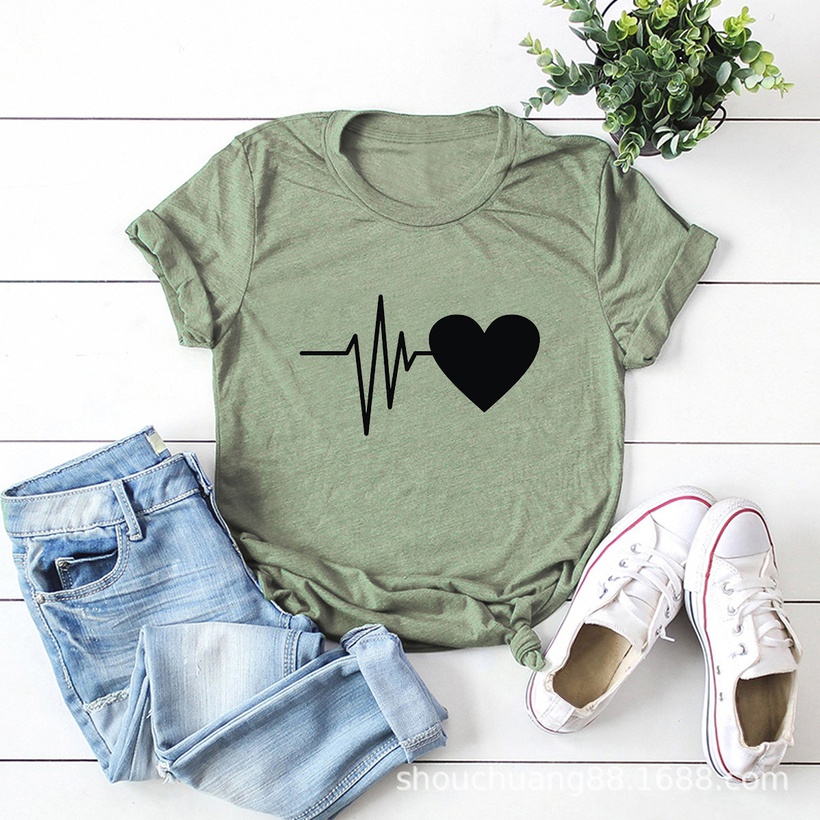 cute fashion ECG tshirt NHSN302138