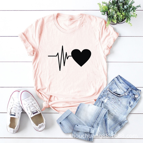 cute fashion ECG tshirt NHSN302138