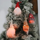 Weihnachtsgesichtspuppe leuchtende kleine hngende Baumverzierungenpicture17