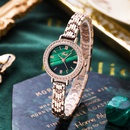 new fashion round quartz small green watchpicture20
