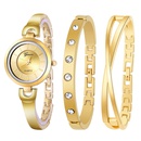 Trend Rhinestone Bracelet Set Threepiece  Watchpicture15
