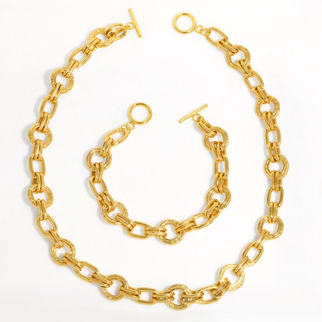 hip-hop thick chain necklace's discount tags