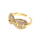hiphop  micro inlaid full of diamonds fashion open  ringpicture14