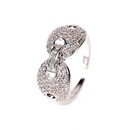 hiphop  micro inlaid full of diamonds fashion open  ringpicture15