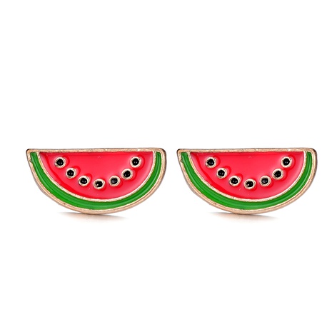 alloy fruit watermelon earrings's discount tags