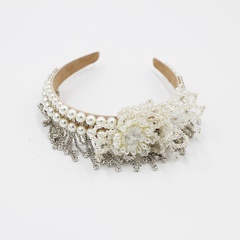 New baroque  rhinestone pearl headband