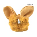 rabbit ears imitated rabbit fur hair ringpicture21