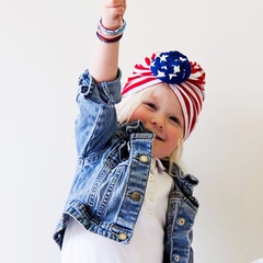 Hut mit amerikanischer Flagge für Kinder