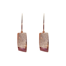 new  full diamond irregular metal earringspicture5