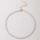 Mode einfache einlagige handgemachte Kette Perlenkettepicture7