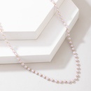 Mode einfache einlagige handgemachte Kette Perlenkettepicture11