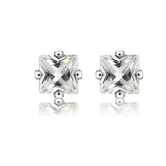 Cubic Zirconia Earring Crown Diamond Stud Earrings