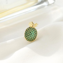 fashion fruit cute pineapple small brooch simple wild anti-light buckle shirt collar pin