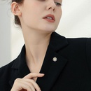 Mini small daisy cute floral collar pin female Korean brooch corsage shirt accessories pin collar bucklepicture19