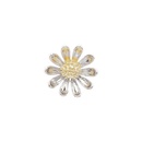 Mini small daisy cute floral collar pin female Korean brooch corsage shirt accessories pin collar bucklepicture17