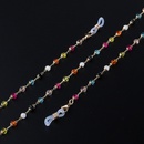 Glasses chain colorful crystal handmade glasses chain reading glasses antilost chainpicture8