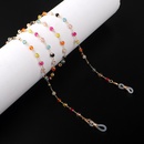 Glasses chain colorful crystal handmade glasses chain reading glasses antilost chainpicture9