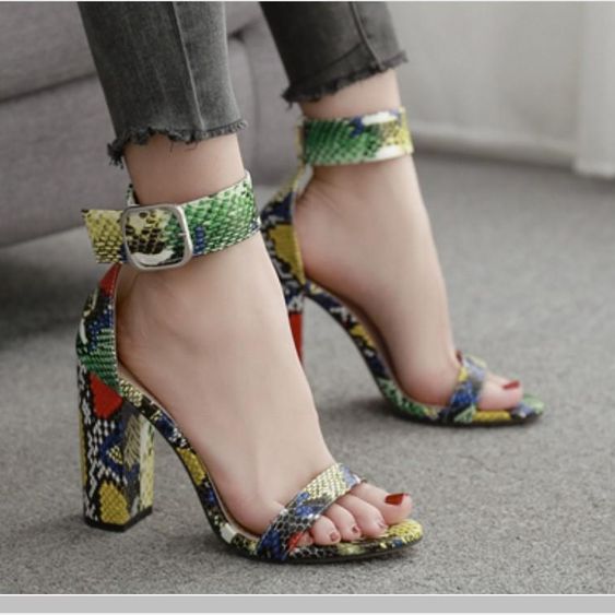 colorful womens shoes