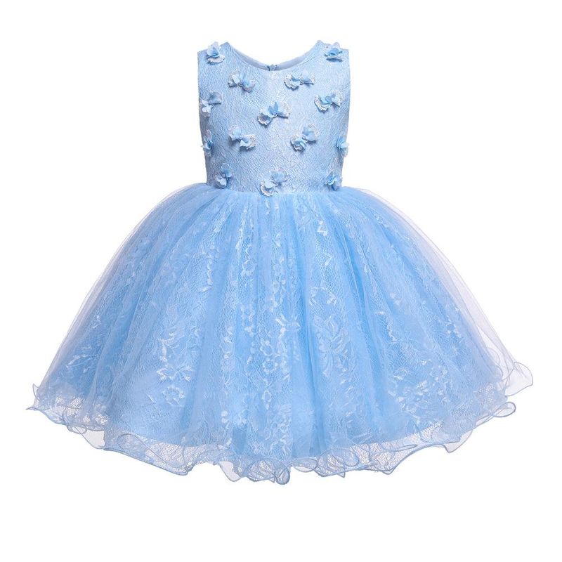 Children's dress princess dress baby year-old dress tutu skirt flower ...