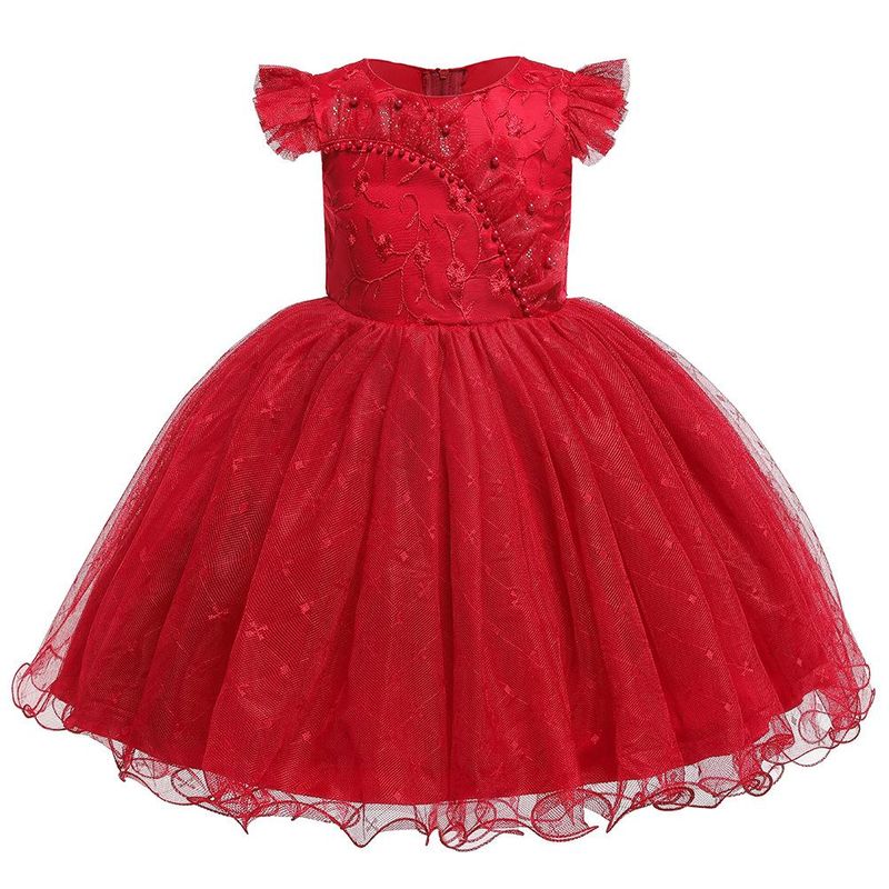 Princess dress gown year-old baby net gown pettiskirt child dress baby ...