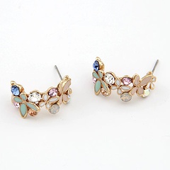 Boutique Korean Fashion Sweet Butterfly Dance Stud Earrings