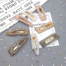 Crystal side clip Korean style wild simple diamond hair accessories hair clippicture11