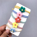 Korean new flower elastic hair rope cute ball meatball hair ring hair accessoriespicture16