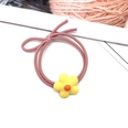 Korean new flower elastic hair rope cute ball meatball hair ring hair accessoriespicture23
