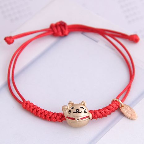 Bracelet femme coréenne douce corde rouge NHSC201806's discount tags