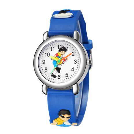 Cute Football Pattern Plastic Band Sports Watch Boy Watch Wholesale's discount tags