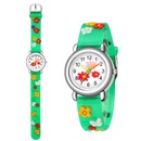 3D embossed concave plastic band student watch cute flower pattern gift watchpicture20