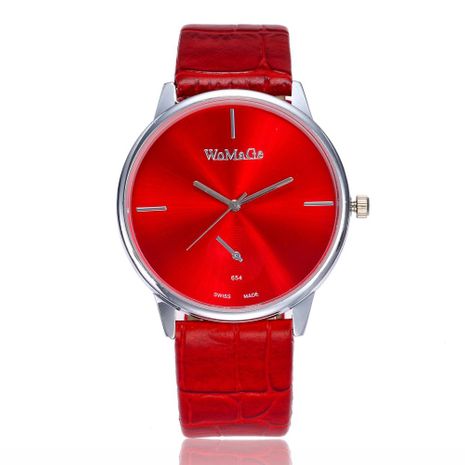 Relojes populares para hombres relojes de negocios de correa de cuarzo ultrafino de moda simple relojes para parejas al por mayor's discount tags