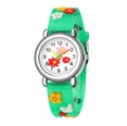 3D embossed concave plastic band student watch cute flower pattern gift watchpicture22
