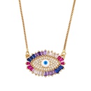 Fashion cheap jewelryNew AccessoriesFatima Hand Necklace Eye Micro Inlaid Zircon Necklacepicture9