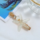 Simple starfish hair clip for girl new word clip bangs combination side clip hair clippicture8