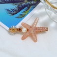 Simple starfish hair clip for girl new word clip bangs combination side clip hair clippicture10